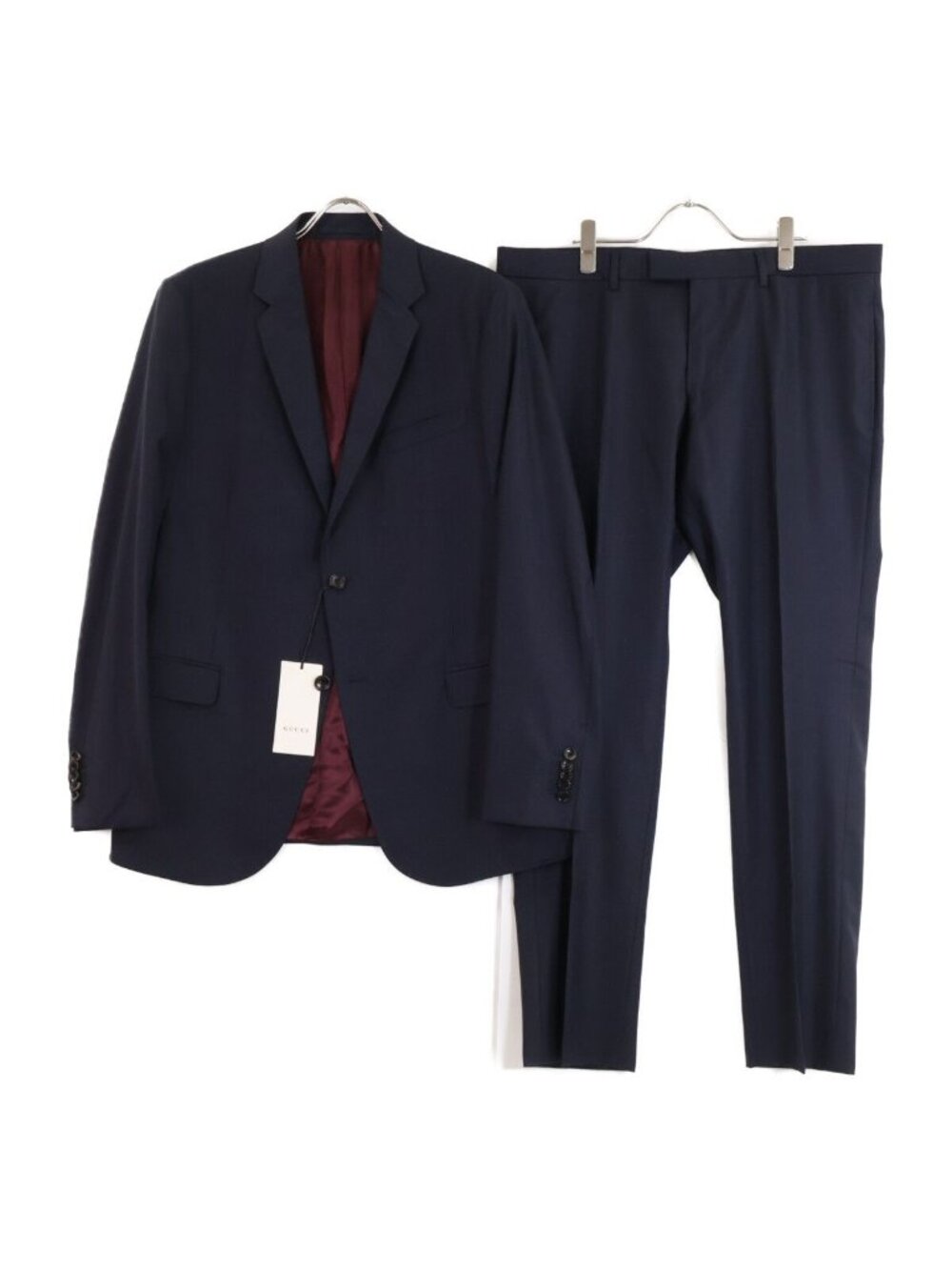 Gucci Dot Pattern Wool Single Suit